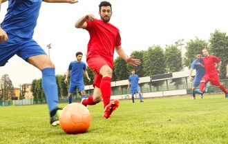 Passing and moving to goal