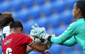 Attacking the goal at speed