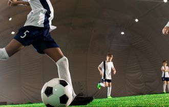 Keeping possession and passing around opposition