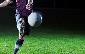 Crossing and finishing in a game