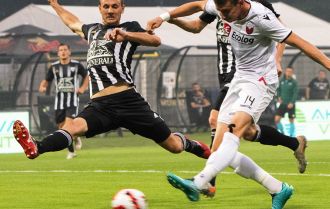 Teams attack the goal