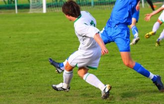 passing & receiving when playing soccer