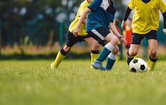 Keep ball at training