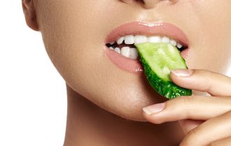 Eating cucumbers is healthy