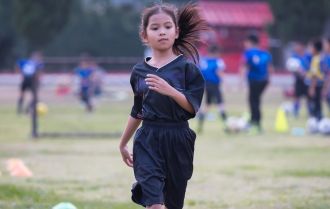 warm up with quick movement