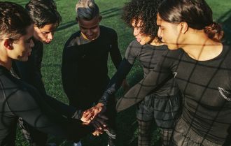 Teams of 5 work together