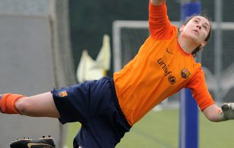 Chipping the ball over the goalkeeper