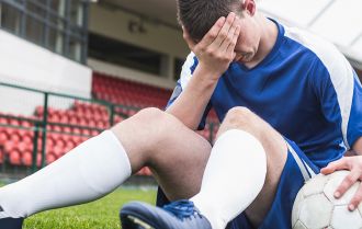 Injury from heading a ball