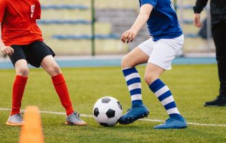 Score from behind the goal to help create space