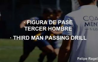 Players passing and receiving